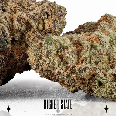 Kush Mints by Bud & Mary's — flower detail