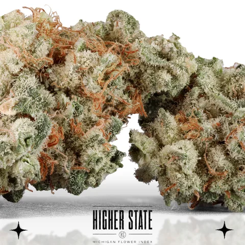 Grape Stomper Gelato by Cali Blaze — flower detail