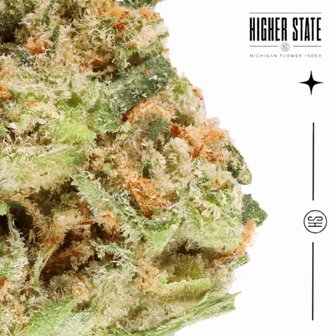 Blueberry Chemonade Smalls by Green Ganja — macro detail
